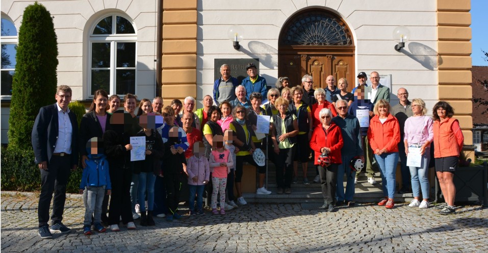 Siegerehrung des Stadtradelns 2024